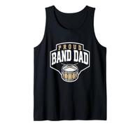 Proud Band Dad Music Performance Support Parent Débardeur