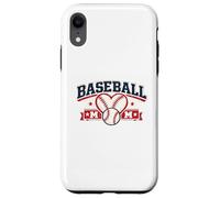 Proud Baseball Moms Squad, Little Leagues Mom Loud Crazy Coque pour iPhone XR