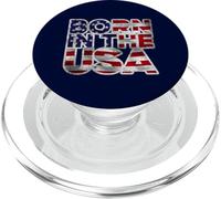 Proud Born in The USA Novelty Graphic Tees & Cool Designs PopSockets PopGrip pour MagSafe