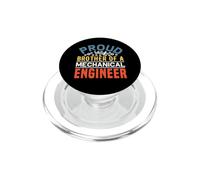 Proud Brother of A Mechanical Engineer Funny Engineering PopSockets PopGrip pour MagSafe