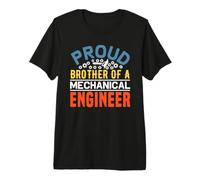 Proud Brother of A Mechanical Engineer Funny Engineering T-Shirt Haut de Gamme