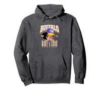 Proud Buffalo BFLO 716 WNY Afro Queen Pride Sweat à Capuche