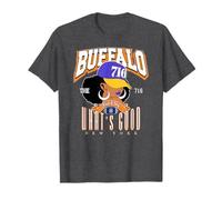 Proud Buffalo BFLO 716 WNY Afro Queen Pride T-Shirt