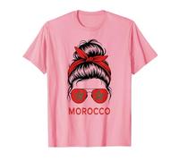 Proud Cheer Maroc Drapeau Marocain Girl My Country Favorite T-Shirt