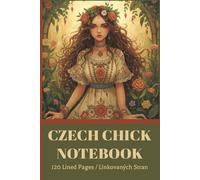 Proud Czech Chick Vibes: Boho Bilingual Notebook with 60+ Czech English Phrases Translated for Women and Girls: Celebrate Czech and Bohemian Heritage ... Reunion, & Holiday Gifts | 120 lines, 6"x9"