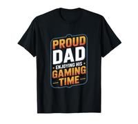 Proud Dad Enjoying His Gaming Time Gamer Père T-Shirt