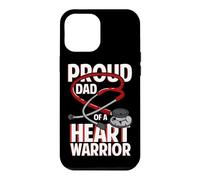 Proud Dad of A Heart Warrior Défaut du Cœur Guerrier Père Coque pour iPhone 12 Pro Max