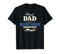 Proud Dad of a Master's Degree Graduate Graduation T-Shirt
