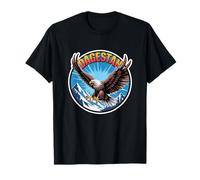 Proud Dagestan Eagle, Dagestani Nature, Dagestan Flag T-Shirt