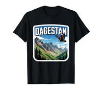 Proud Dagestan Eagle, Dagestani Nature, Dagestan Flag T-Shirt