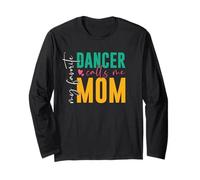 Proud Dance Mom Life Vintage Fête des Mères Manche Longue