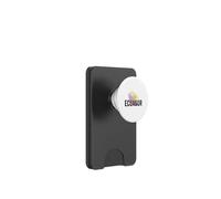 Proud Ecuador Identity Flag Fingerprint Heritage Gift Travel PopSockets PopWallet pour MagSafe