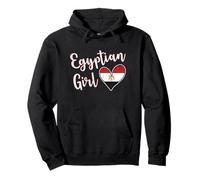 Proud Egyptian Girl Egypt Flag Egyptian Girlfriend Wife Sweat à Capuche