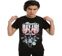 Proud Fashion Mens Cotton T Shirt Men Summer T Shirt Memphis May Fire You Hold My Heart T Shirt Men Casual Shirt Black L