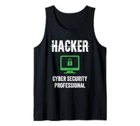 Proud Hackers Job Titre du Bouclier Professionnel de la cybersécurité Débardeur