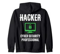 Proud Hackers Job Titre du Bouclier Professionnel de la cybersécurité Sweat à Capuche