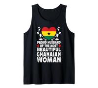 Proud Husband of Beautiful Ghanaian Wife Ghana Flag Débardeur