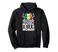Proud Husband of Beautiful Irish Wife Ireland Flag Sweat à Capuche
