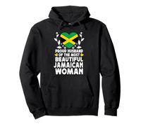 Proud Husband of Beautiful Jamaican Wife Jamaica Flag Sweat à Capuche