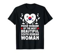 Proud Husband of Beautiful South Korean Wife South Korea T-Shirt