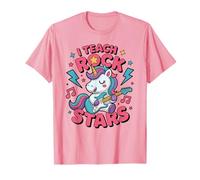 Proud I Teach Rock Stars Teacher Band Camp 1ère 2e 3e année T-Shirt