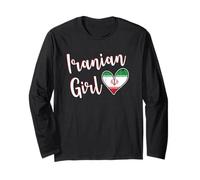 Proud Iranian Girl Iran Flag Iranian Girlfriend Wife Manche Longue