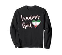 Proud Iranian Girl Iran Flag Iranian Girlfriend Wife Sweatshirt