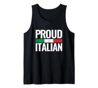 Proud Italian Italie Vintage Drapeau Italien Débardeur