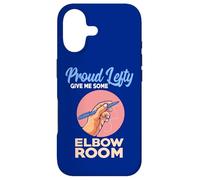 Proud Lefty Give Me Some Elbow Room Un gaucher Amusant Coque pour iPhone 17