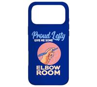 Proud Lefty Give Me Some Elbow Room Un gaucher Amusant Coque pour iPhone 17 Pro Max