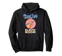 Proud Lefty Give Me Some Elbow Room Un gaucher Amusant Sweat à Capuche