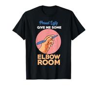 Proud Lefty Give Me Some Elbow Room Un gaucher Amusant T-Shirt