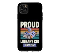 Proud Library Kid Since 1962 Livre d'anniversaire pour Amoureux du Livre Coque pour iPhone 11 Pro Max