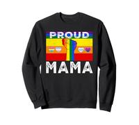 Proud Mama LGBTQ Rainbow Flag Mother LGBT Pride Month Sweatshirt