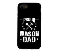 Proud Mason Dad Construction Père Maçonnerie Coque pour iPhone SE (2020) / 7/8
