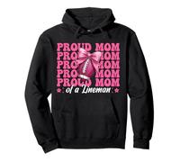 Proud Mom of A Lineman American Football Mom Mom Mother's Day Sweat à Capuche
