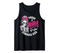 Proud Mother of A Few Dumbass Kids Funny Mom Débardeur