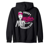 Proud Mother of A Few Dumbass Kids Funny Mom Sweat à Capuche
