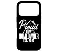 Proud New Homeowner 2025 First Time House Buyer Matching Coque pour iPhone 17 Pro