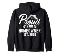 Proud New Homeowner 2026 First Time Home Owner Housewarming Sweat à Capuche