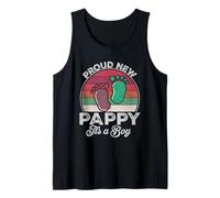 Proud New Pappy It's A Boy Fathers Day To Be Cadeaux 1ère fois Débardeur