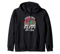 Proud New Pappy It's A Boy Fathers Day To Be Cadeaux 1ère fois Sweat à Capuche