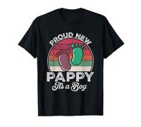 Proud New Pappy It's A Boy Fathers Day To Be Cadeaux 1ère fois T-Shirt