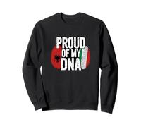 Proud of My DNA Albanian Italian Roots Albania Italy Sweatshirt