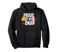 Proud of My DNA Colombian Peruvian Roots Colombia Peru Sweat à Capuche