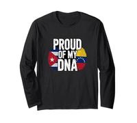 Proud of My DNA Cuban Venezuelan Roots Manche Longue