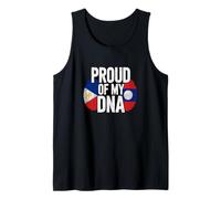 Proud of My DNA Filipino Lao Roots Laos Philippines Débardeur
