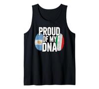 Proud of My DNA Italian Argentinian Roots Italy Argentina Débardeur