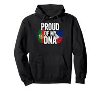 Proud of My DNA Portuguese Filipino Roots Sweat à Capuche