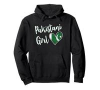 Proud Pakistani Girl Pakistan Flag Pakistani Girlfriend Wife Sweat à Capuche